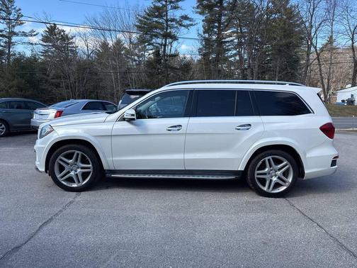 White 2015 Mercedes-Benz GL-Class 4MATIC