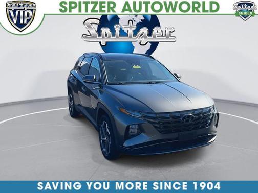 Amazon Gray 2022 Hyundai TUCSON Limited
