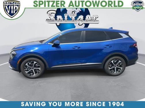 Sapphire Blue 2024 Kia Sportage EX