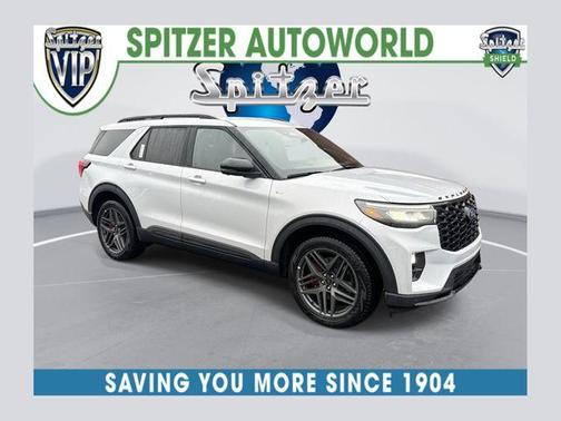 Space White Metallic 2026 Ford Explorer ST-Line