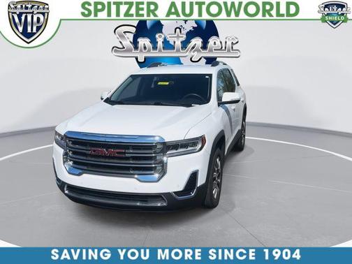 Summit White 2023 GMC Acadia SLE