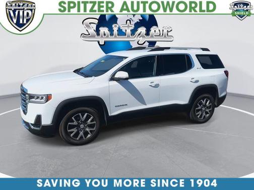 Summit White 2023 GMC Acadia SLE
