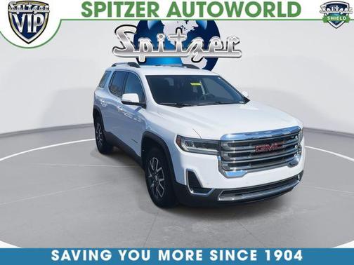 Summit White 2023 GMC Acadia SLE