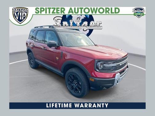 Ruby Red Metallic 2026 Ford Bronco Sport Badlands