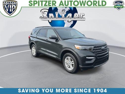 Forged Green Metallic 2024 Ford Explorer XLT