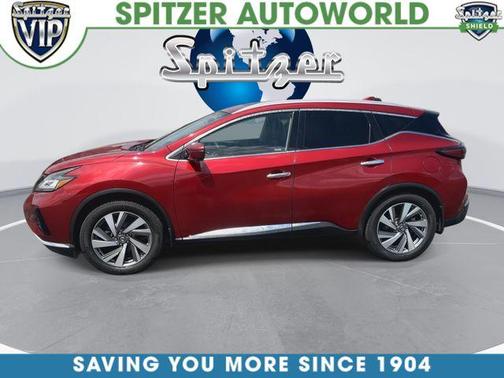 Red 2019 Nissan Murano SL