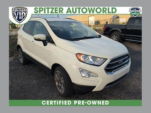 Diamond White 2021 Ford EcoSport Titanium