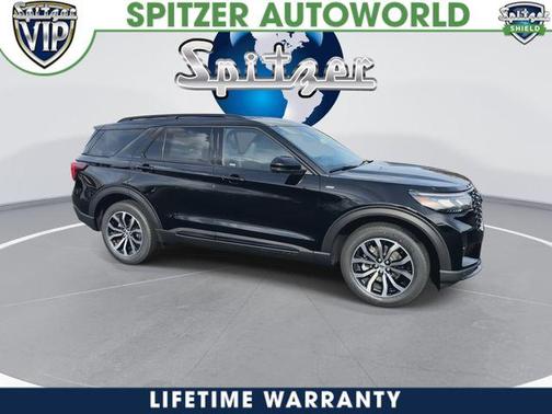 Agate Black Metallic 2026 Ford Explorer ST-Line