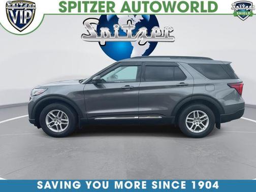 Gray Metallic 2025 Ford Explorer Active