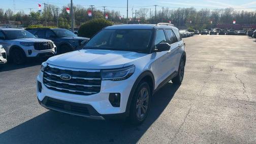 Star White 2026 Ford Explorer Active