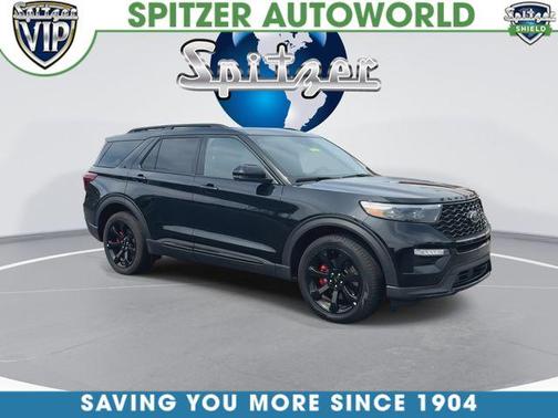 Agate Black Metallic 2023 Ford Explorer ST