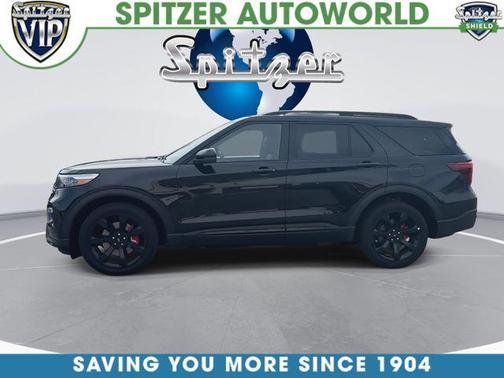 Agate Black Metallic 2023 Ford Explorer ST