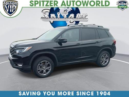 Crystal Black Pearl 2024 Honda Passport TrailSport