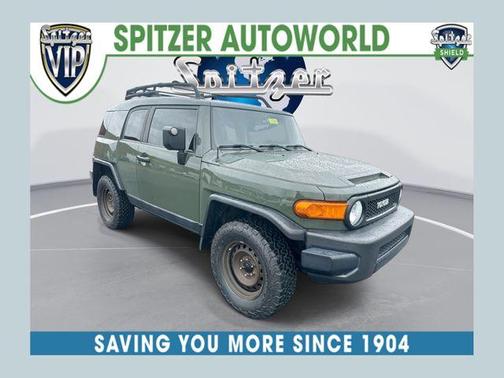 Army Green 2011 Toyota FJ Cruiser