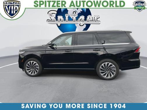 Black Metallic 2025 Lincoln Navigator Black Label