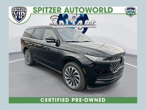 Black Metallic 2025 Lincoln Navigator Black Label