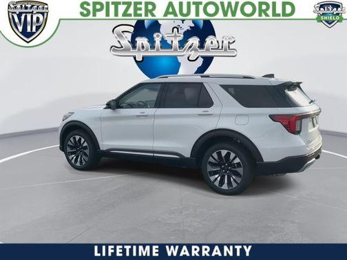 Star White 2026 Ford Explorer Platinum