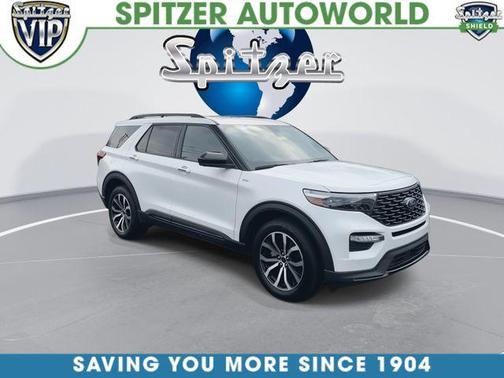 Star White 2022 Ford Explorer ST-Line