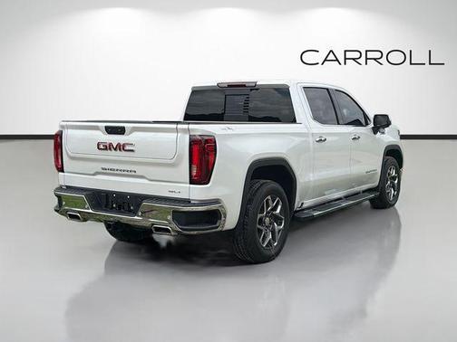 White Frost Tri-Coat 2025 GMC Sierra 1500 SLT