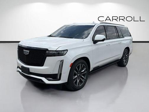 Crystal White Tri-Coat 2024 Cadillac Escalade ESV Sport Platinum
