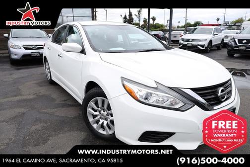 Glacier White 2017 Nissan Altima 2.5 S