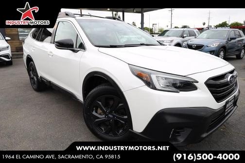 Crystal White Pearl 2020 Subaru Outback Onyx Edition XT