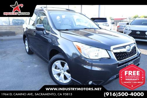 Dark Gray Metallic 2016 Subaru Forester 2.5i Limited