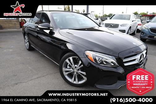 Obsidian Black Metallic 2015 Mercedes-Benz C-Class C 300