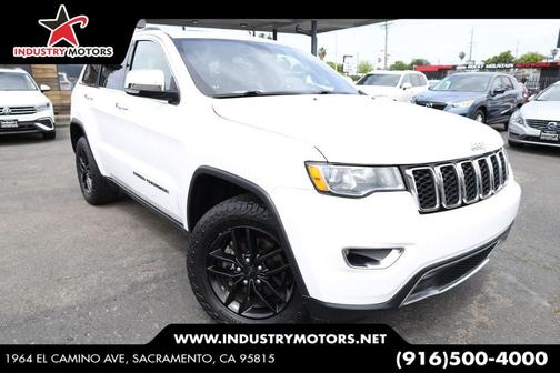 Bright White Clearcoat 2018 Jeep Grand Cherokee Limited
