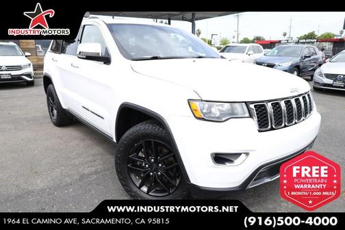 Bright White Clearcoat 2018 Jeep Grand Cherokee Limited