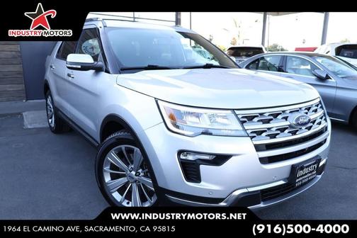 Ingot Silver Metallic 2018 Ford Explorer Limited