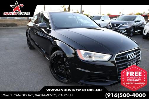 Brilliant Black 2015 Audi A3 1.8T Premium