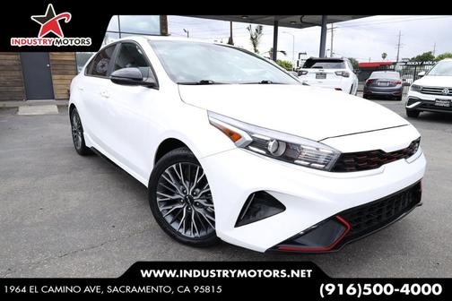 Snow White Pearl 2023 Kia Forte GT-Line