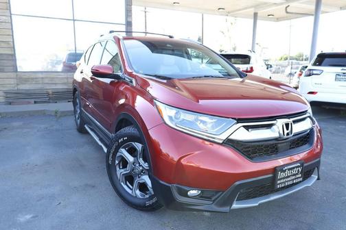 Molten Lava Pearl 2018 Honda CR-V EX-L