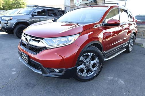 Molten Lava Pearl 2018 Honda CR-V EX-L