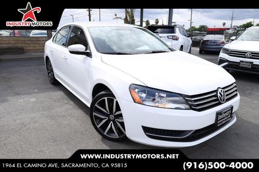 Candy White 2014 Volkswagen Passat 2.5L S