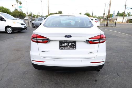 Oxford White 2020 Ford Fusion SE