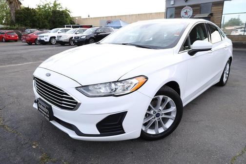 Oxford White 2020 Ford Fusion SE