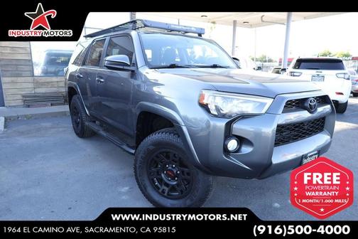 Magnetic Gray Metallic 2015 Toyota 4Runner SR5