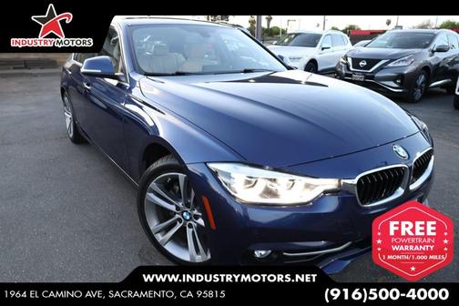 Estoril Blue Metallic 2017 BMW 330 i