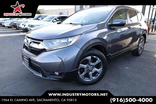 Gunmetal Metallic 2017 Honda CR-V EX
