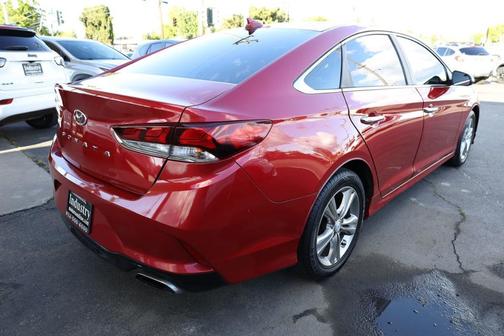 Scarlet Red 2018 Hyundai SONATA SEL