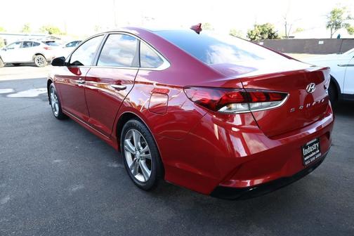 Scarlet Red 2018 Hyundai SONATA SEL
