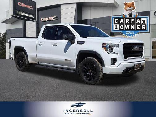 Summit White 2021 GMC Sierra 1500 Elevation