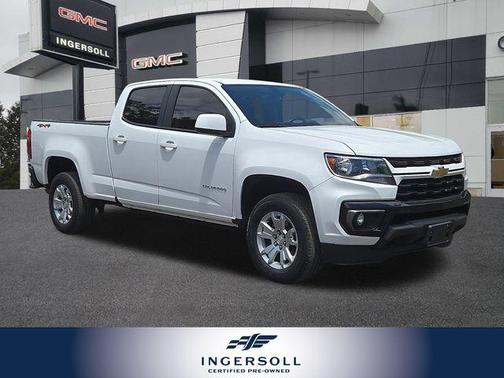 Summit White 2022 Chevrolet Colorado LT
