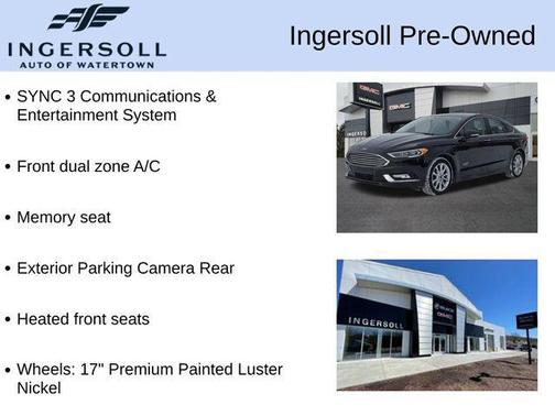 2017 Ford Fusion Energi SE Luxury