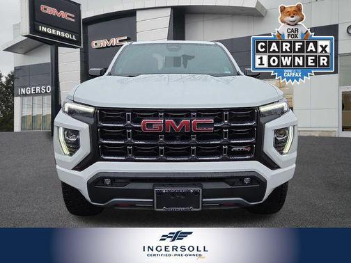 Summit White 2023 GMC Canyon AT4