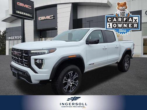 Summit White 2023 GMC Canyon AT4