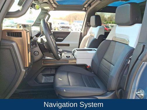 Neptune Blue Matte 2024 GMC HUMMER EV SUV 3X