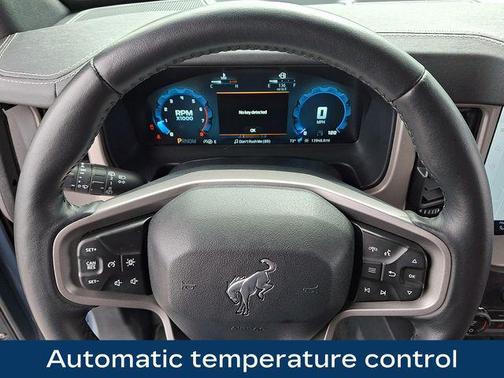 Azure Gray Metallic Tri-Coat 2025 Ford Bronco Outer Banks